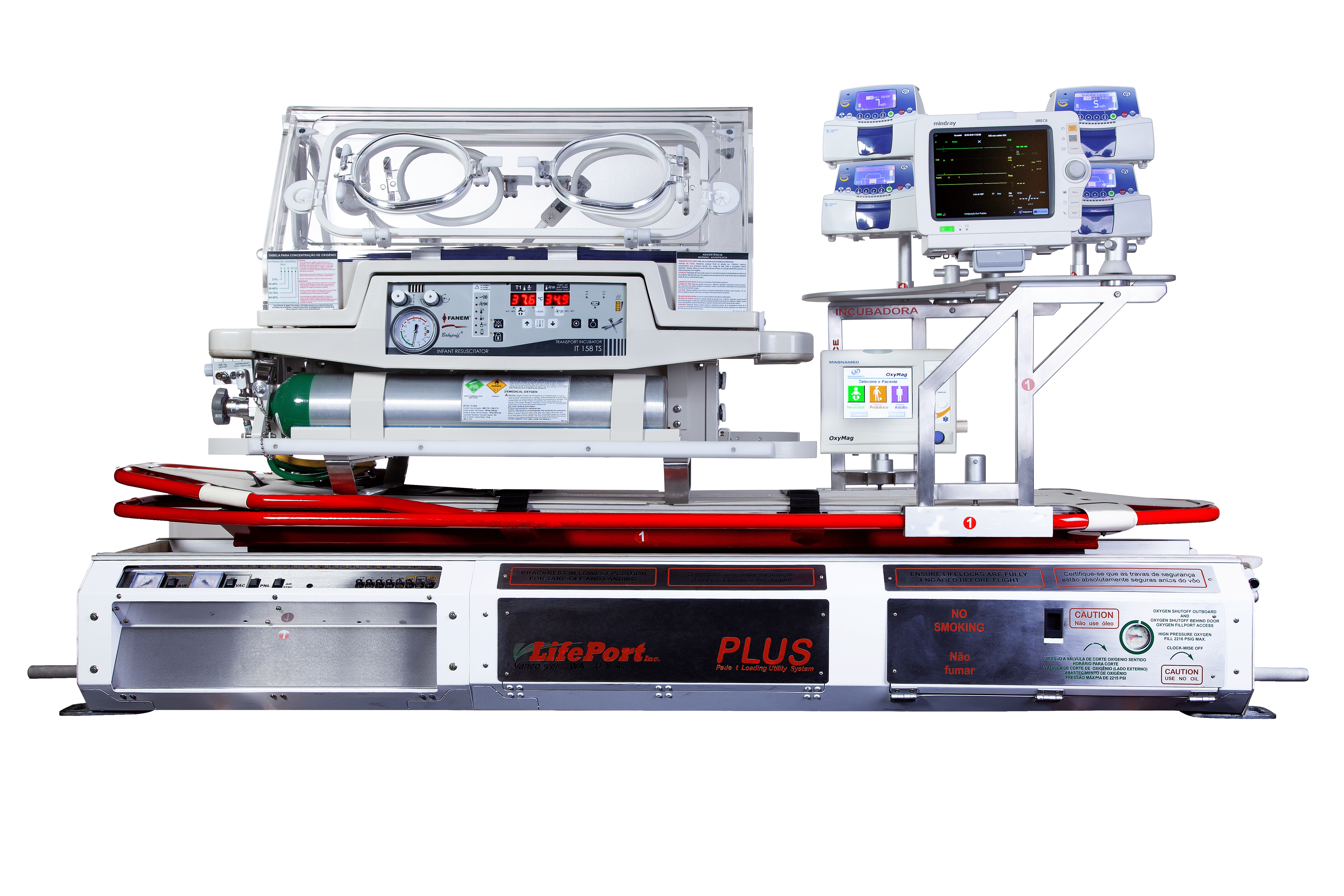 Air ICU, Neonatal ICU, ECMO ICU